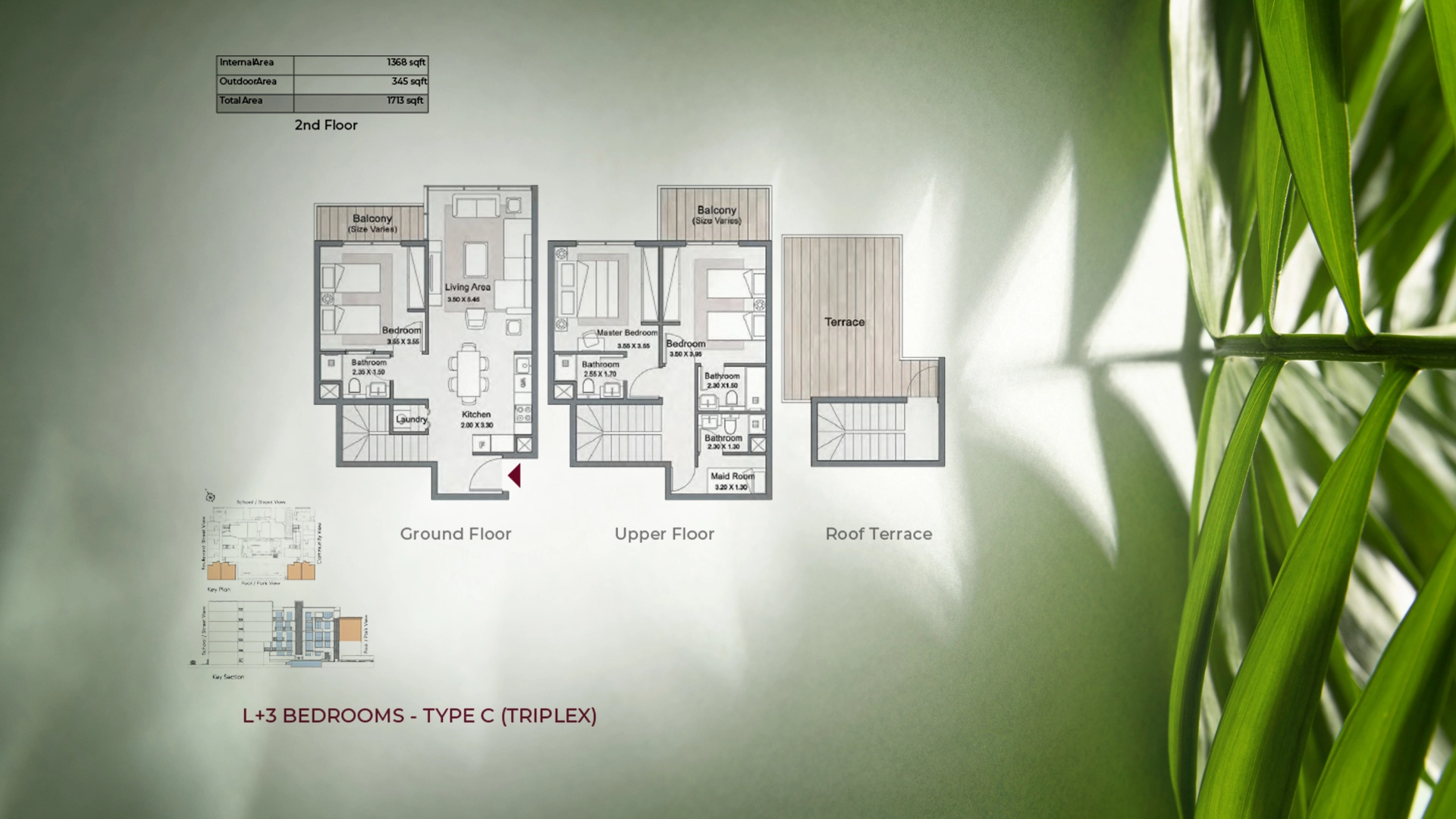 3 BR - Type A